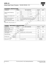 10TQ045STRR Datasheet Page 2