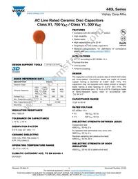 440LD10MMAJ-R Datasheet Cover