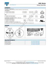 440LD10MMAJ-R Datasheet Page 4