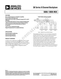 5B08-NI Datasheet Cover