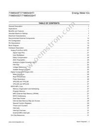 71M6543HT-IGTR/F Datasheet Page 2