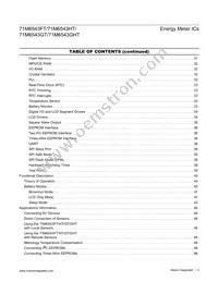 71M6543HT-IGTR/F Datasheet Page 3