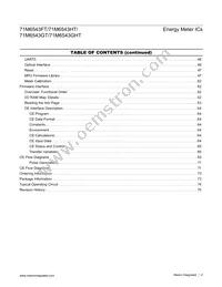 71M6543HT-IGTR/F Datasheet Page 4