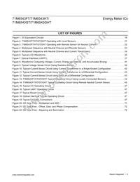 71M6543HT-IGTR/F Datasheet Page 5