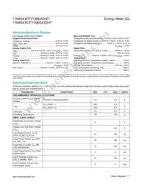 71M6543HT-IGTR/F Datasheet Page 7