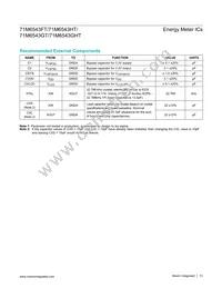 71M6543HT-IGTR/F Datasheet Page 13