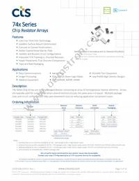 745X101104JPTR Datasheet Cover