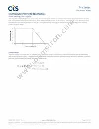 745X101104JPTR Datasheet Page 3