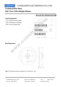 99-113UNC/2628342/TR8 Datasheet Page 10