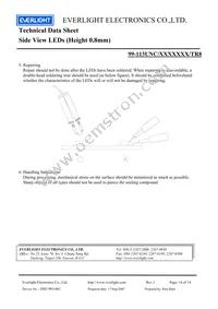 99-113UNC/2628342/TR8 Datasheet Page 14