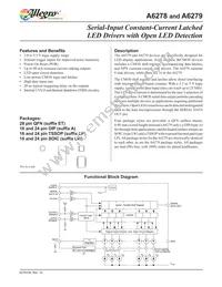 A6279ELWTR-T Datasheet Cover