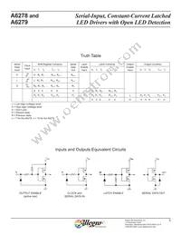 A6279ELWTR-T Datasheet Page 5