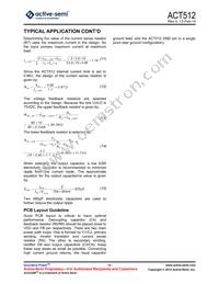 ACT512US-T7433 Datasheet Page 9