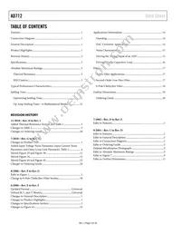 AD712KR-REEL7 Datasheet Page 2