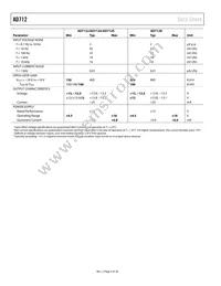 AD712KR-REEL7 Datasheet Page 4