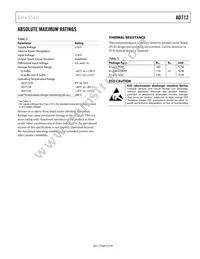 AD712KR-REEL7 Datasheet Page 5