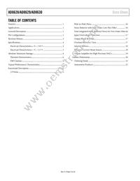 AD8628WARZ-RL Datasheet Page 2