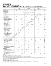 AD977BRRL Datasheet Page 2