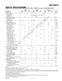 AD977BRRL Datasheet Page 3