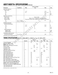 AD977BRRL Datasheet Page 4