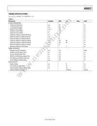 AD9822JRSZRL Datasheet Page 5