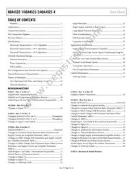 ADA4522-1ARZ-RL Datasheet Page 2