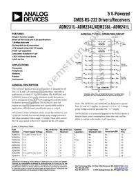 ADM238LJR-REEL Datasheet Cover