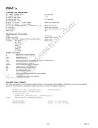 ADSP-2115BPZ-100 Datasheet Page 16