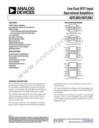 ADTL082ARZ-REEL Datasheet Cover