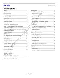 ADV7282AWBCPZ-RL Datasheet Page 2