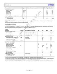 ADV7282AWBCPZ-RL Datasheet Page 5