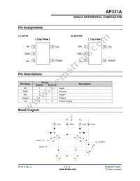 AP331AWRG-7 Datasheet Page 2