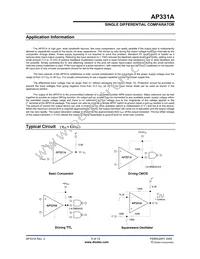 AP331AWRG-7 Datasheet Page 5