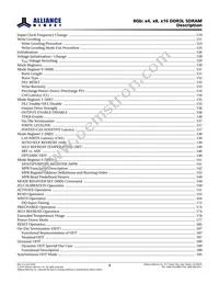 AS4C512M16D3L-12BINTR Datasheet Page 5
