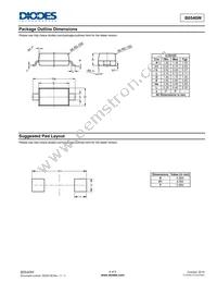 B0540W-7 Datasheet Page 4
