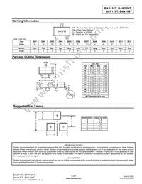 BAV170T-7 Datasheet Page 3
