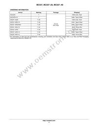 BC337-25RLRAG Datasheet Page 4