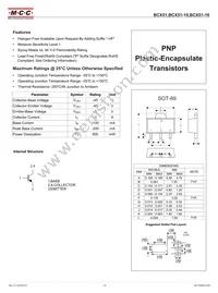 BCX51-10-TP Datasheet Cover