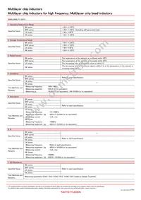 BK1005LL680-TV Datasheet Page 12