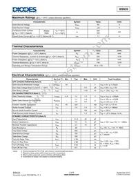 BSN20Q-7 Datasheet Page 2