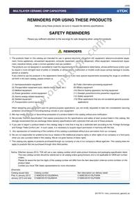 C1005X6S0J224M050BC Datasheet Page 2