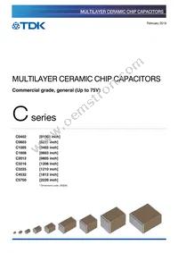 C1005X7S1C474K050BC Datasheet Cover