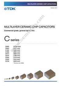 C3225X5R1E226K250AC Datasheet Cover