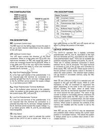 CAT5112ZI50 Datasheet Page 2