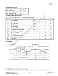 CAT5112ZI50 Datasheet Page 5