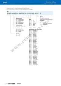 CPS22-NO00A10-SNCSNCWF-RI0YWVAR-W1077-S Datasheet Page 6