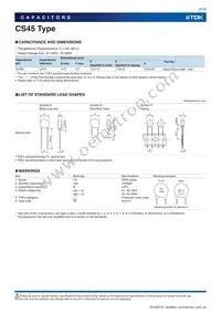 CS45-E2GA332M-VKA Datasheet Page 9