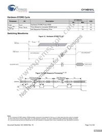 CY14B101L-SZ45XIT Datasheet Page 14