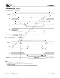 CY7C199CL-15VXCT Datasheet Page 8
