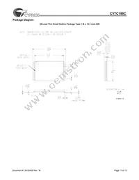 CY7C199CL-15VXCT Datasheet Page 11